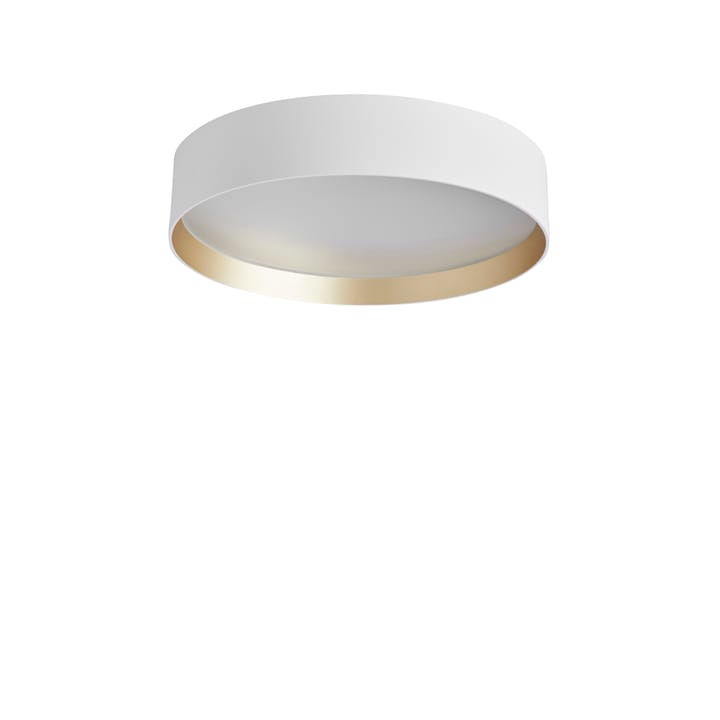 Lucia 35 ceiling lamp - White-gold - Loom Design