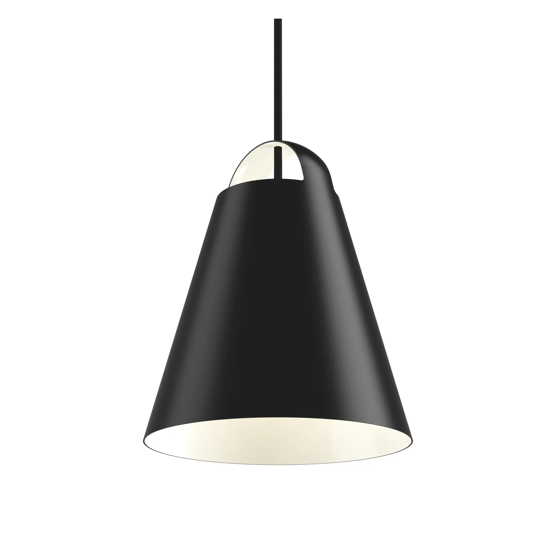 Above pendant lamp Ø25 cm, Black Louis Poulsen