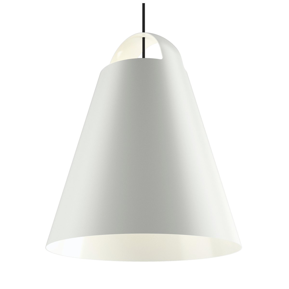 Louis Poulsen Above pendant lamp o55 cm White | Scandinavian Design | Pendant lamps | White