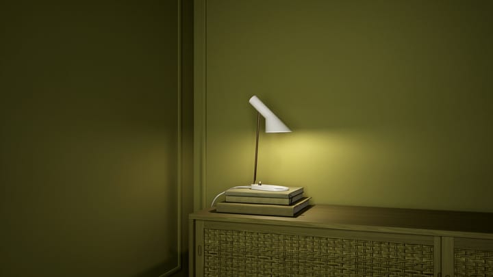 AJ Mini Anniversary edition table lamp, Matte white-pale rose Louis Poulsen