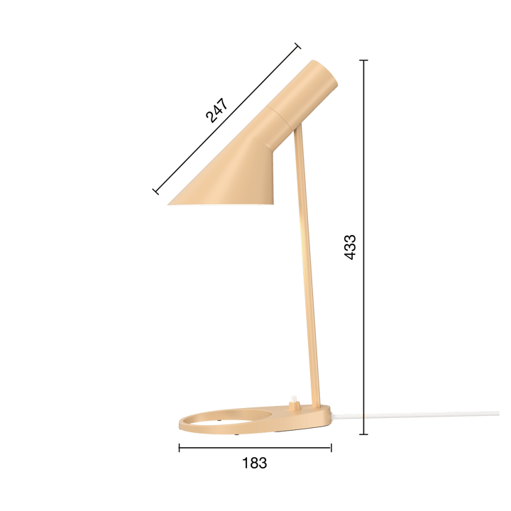 AJ MINI table lamp - Warm sand - Louis Poulsen