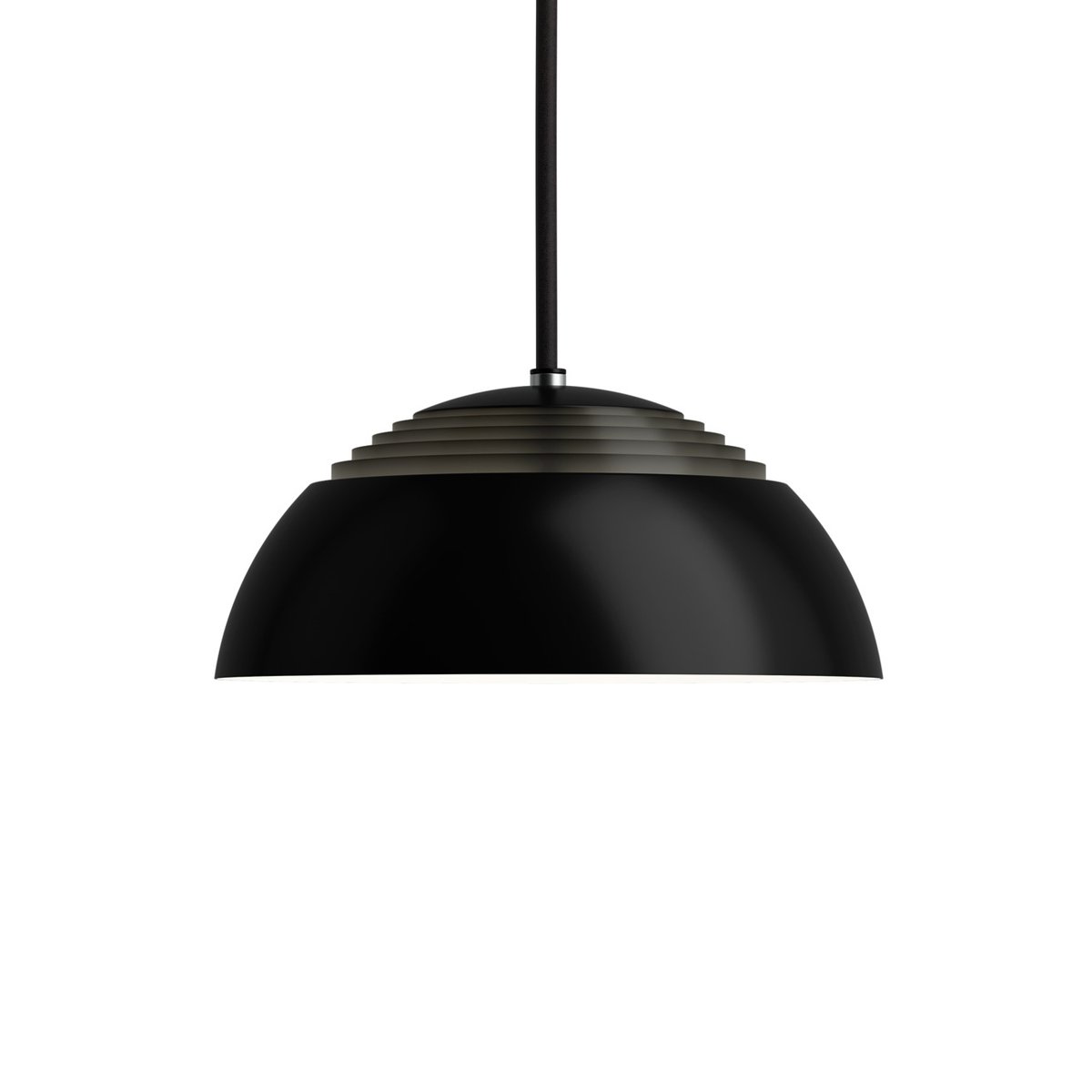 Louis Poulsen AJ Royal pendant lamp 2700K o25 cm Black