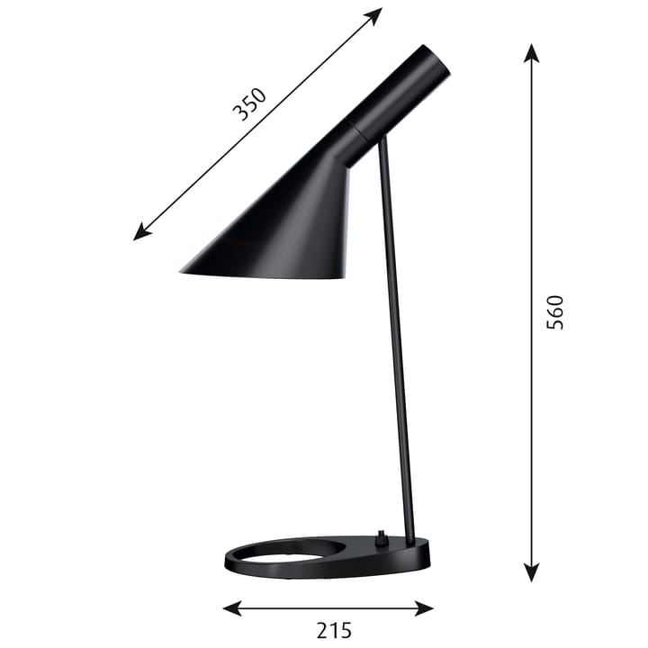 AJ table lamp from Louis Poulsen - NordicNest.com AJ table lamp from Louis Poulsen - NordicNest.com