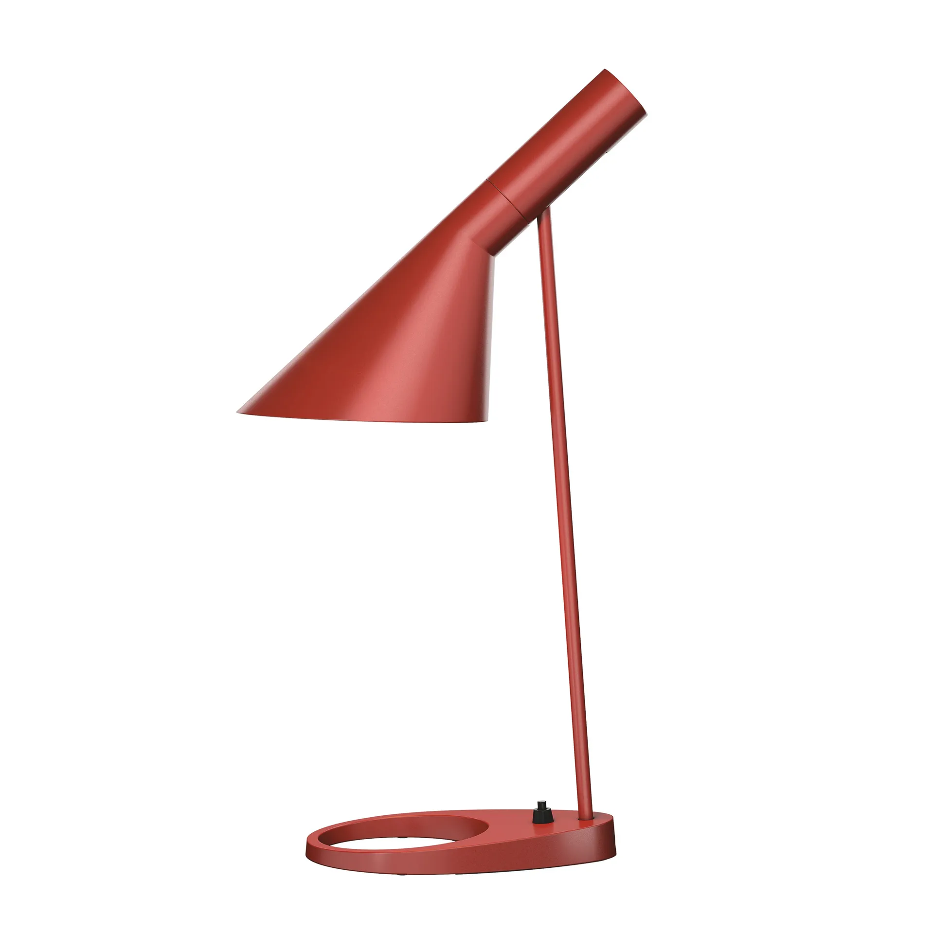 AJ table lamp, Rust-red Louis Poulsen