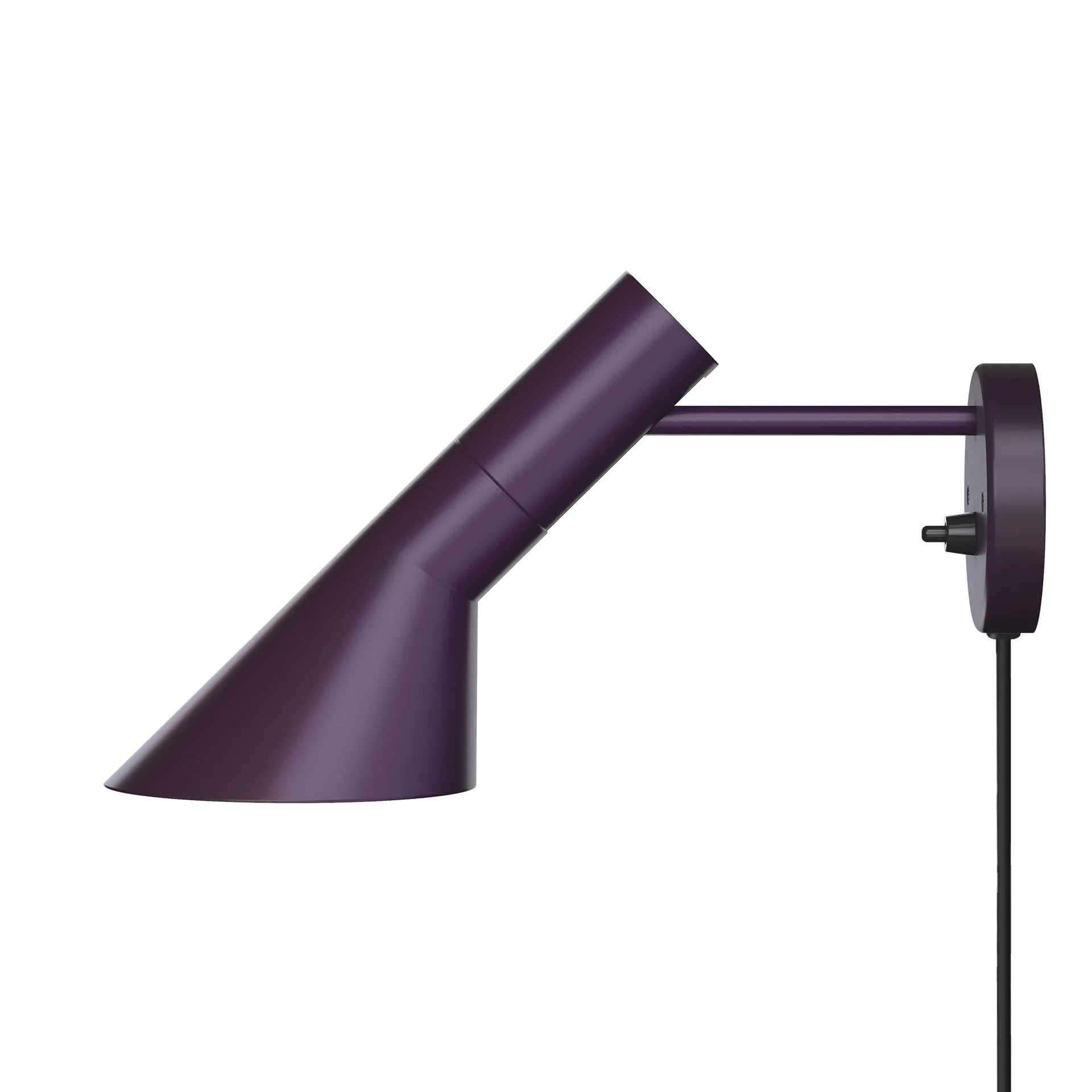 AJ wall lamp, Aubergine Louis Poulsen