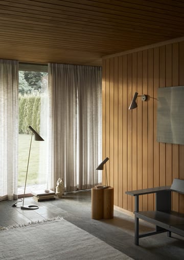 AJ wall lamp fixed installation - Brass-warm grey - Louis Poulsen