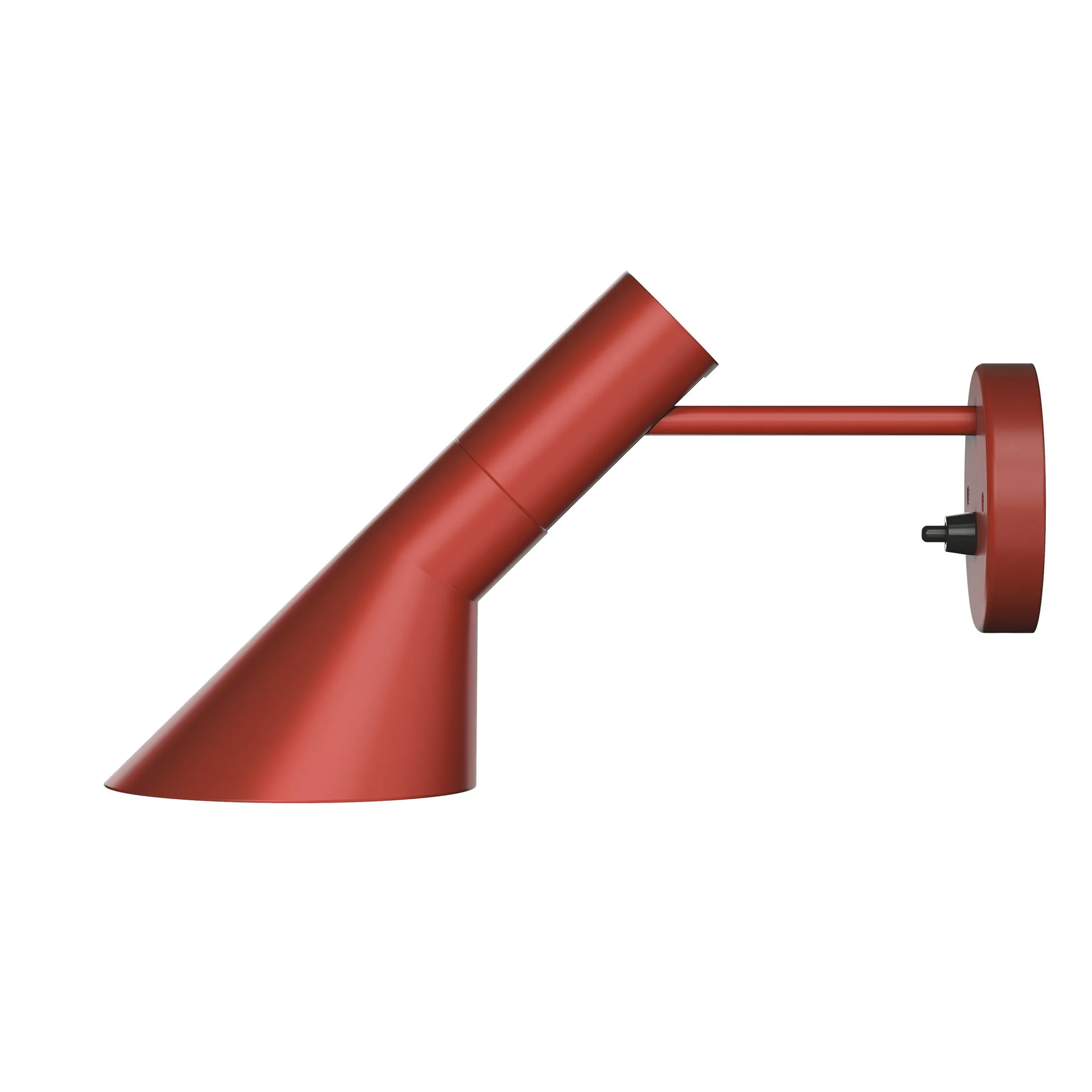 AJ wall lamp, Rust-red Louis Poulsen