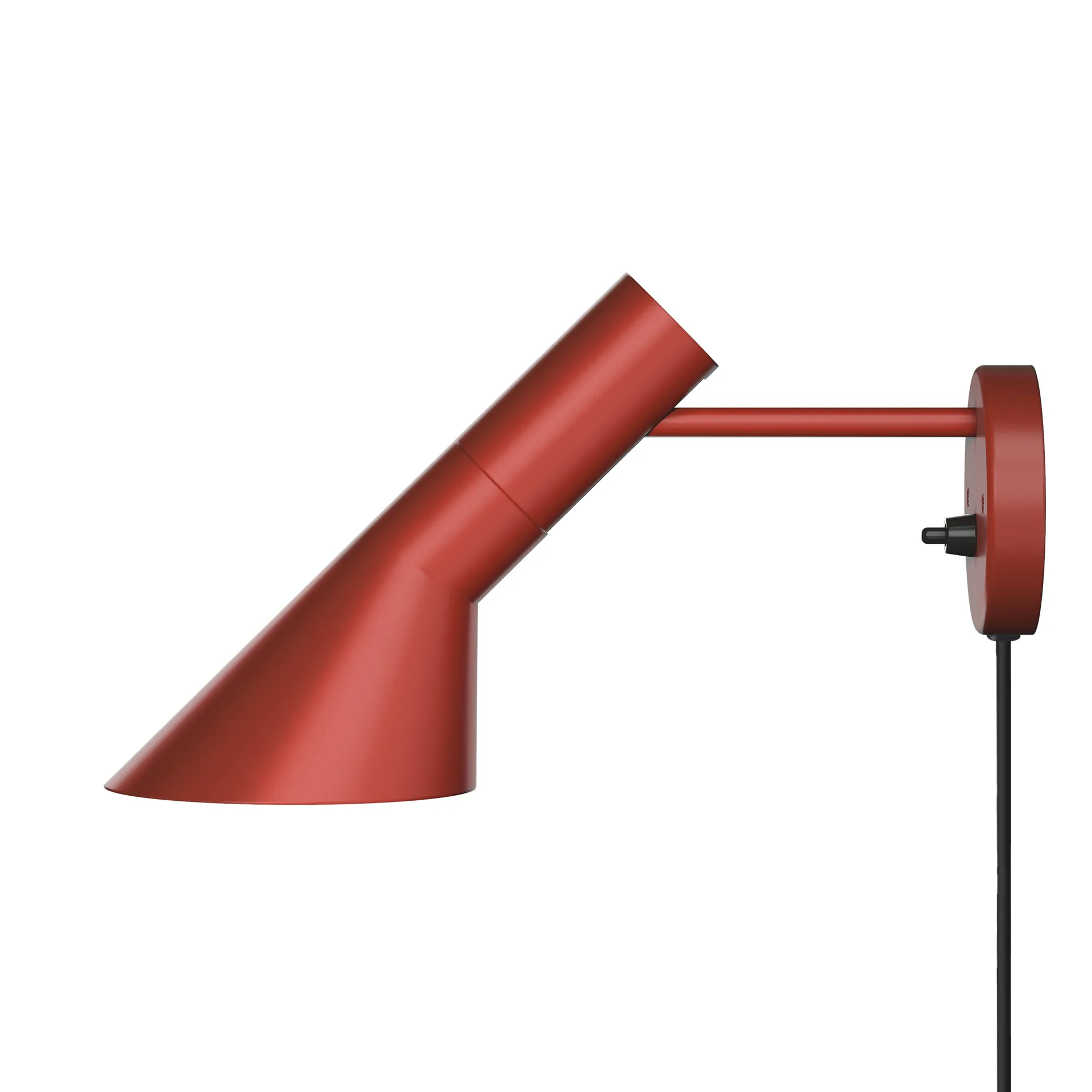 AJ wall lamp, Rust-red Louis Poulsen