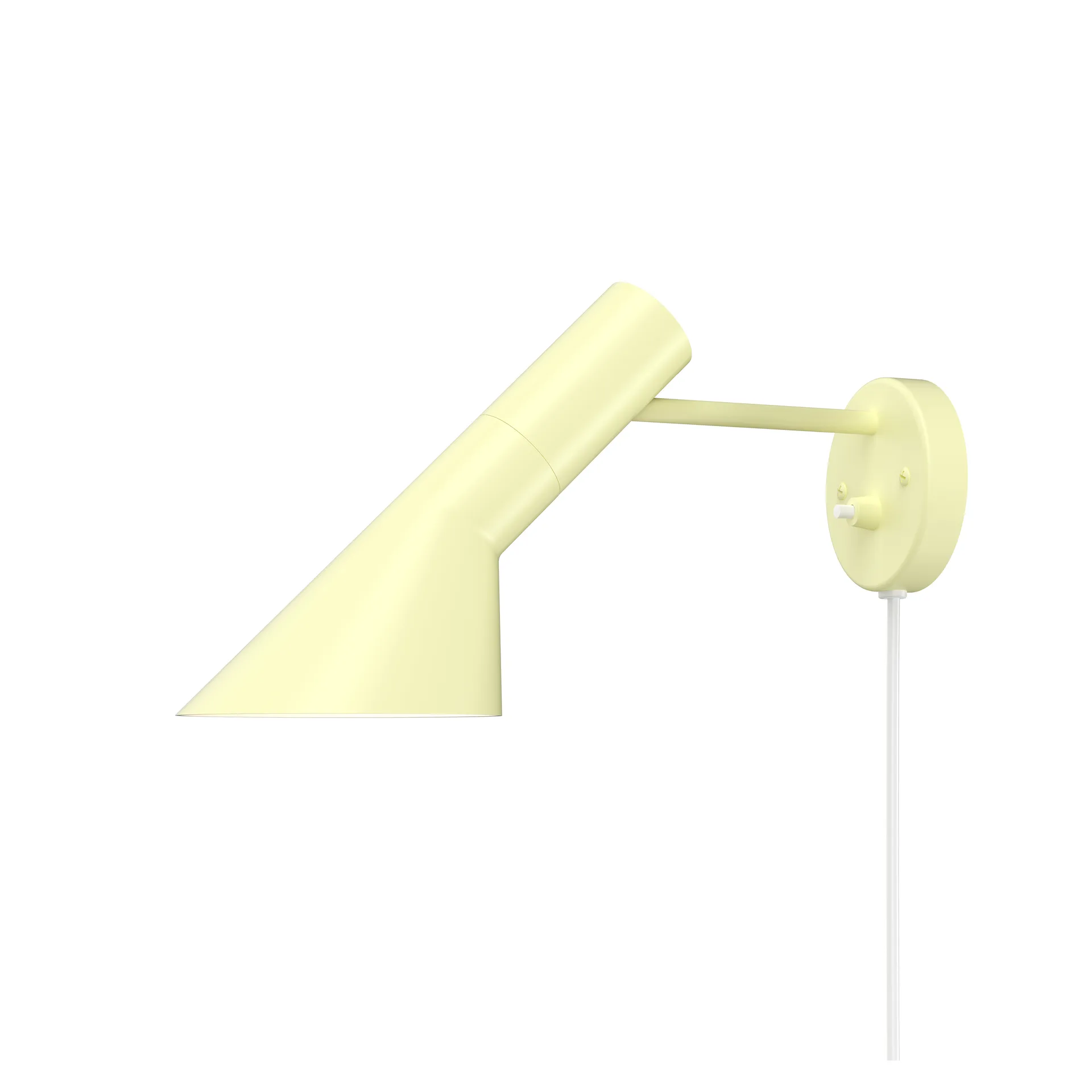 AJ wall lamp, Soft lemon Louis Poulsen