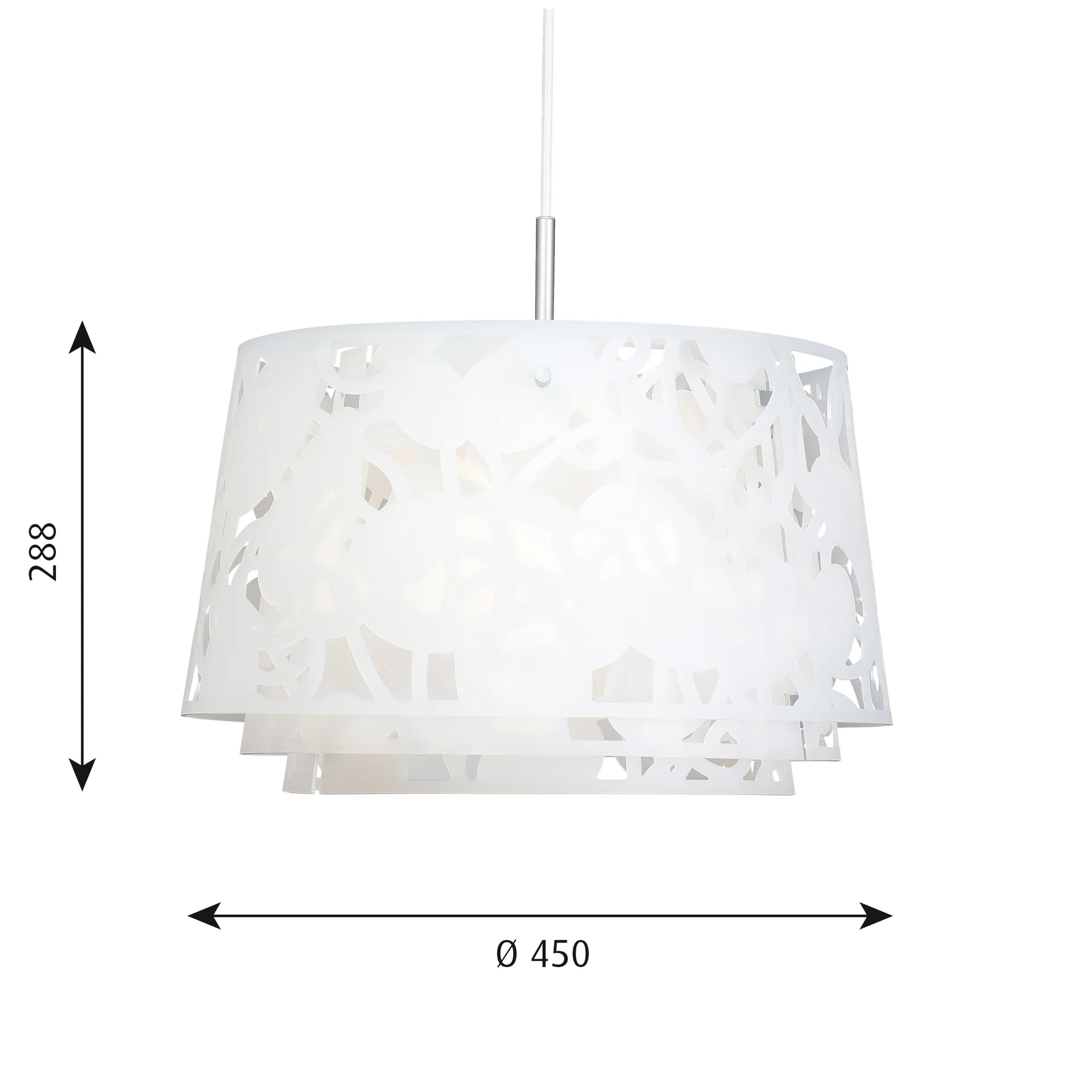 Collage pendant lamp Ø45 cm, White Louis Poulsen