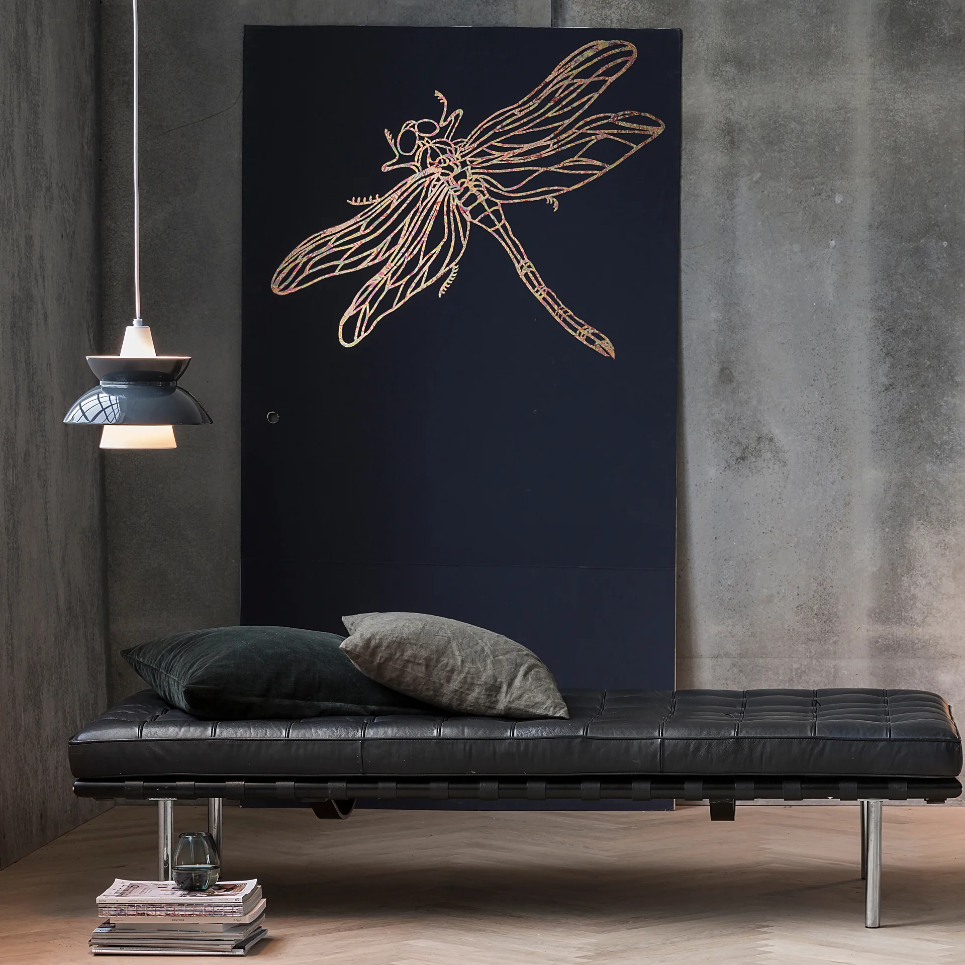 Doo-Wop pendant lamp, Dark grey Louis Poulsen