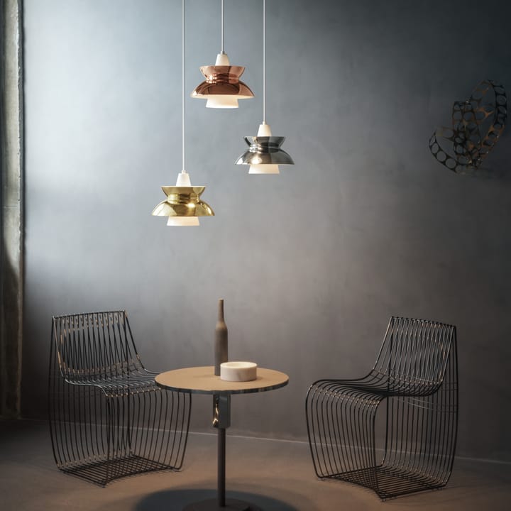 Doo-Wop pendant lamp metal  - Polished brass - Louis Poulsen