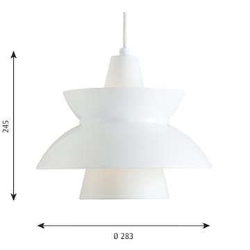 Doo-Wop pendant lamp - White - Louis Poulsen