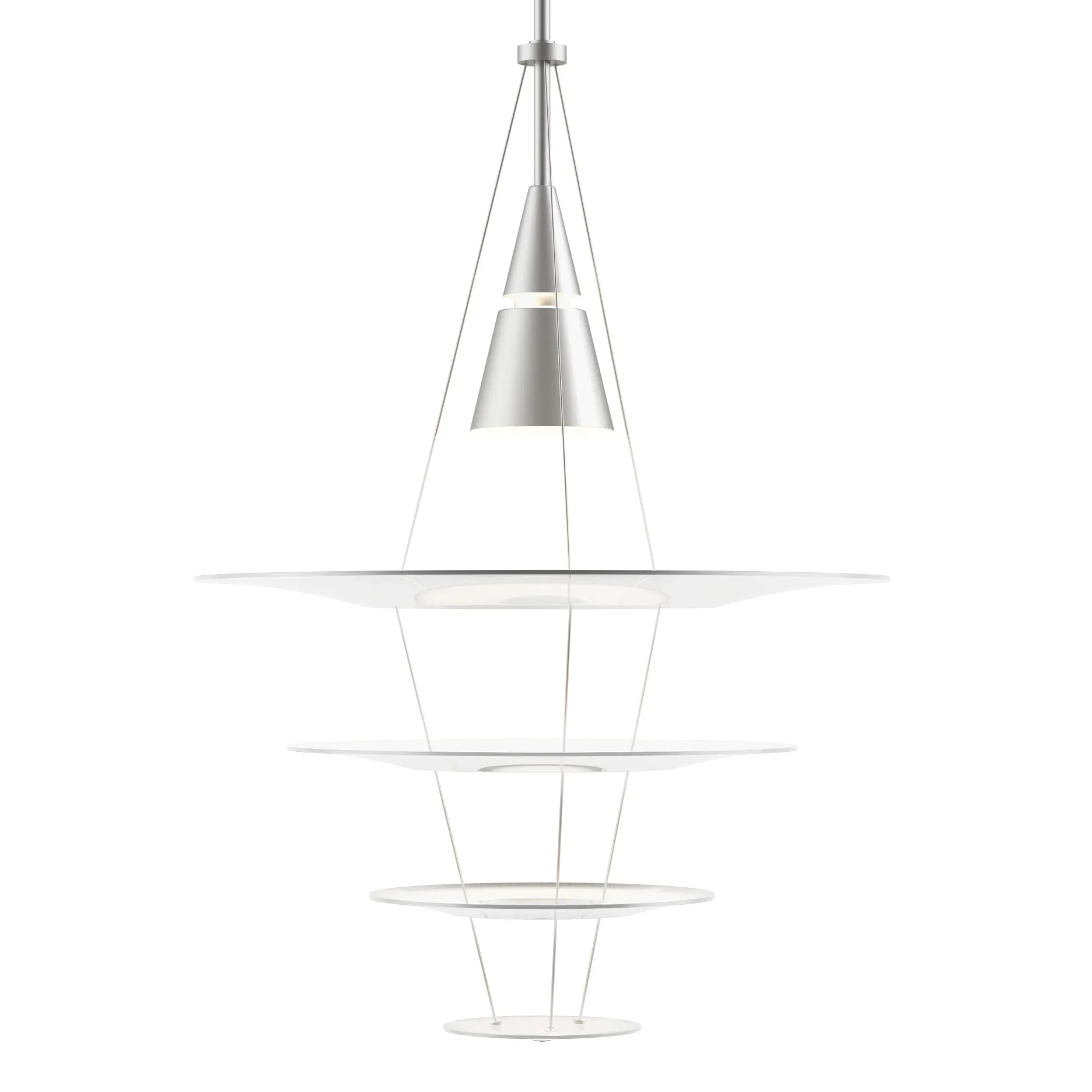 Enigma 425 pendant lamp, White Louis Poulsen