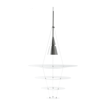 Enigma 425 pendant lamp - White - Louis Poulsen
