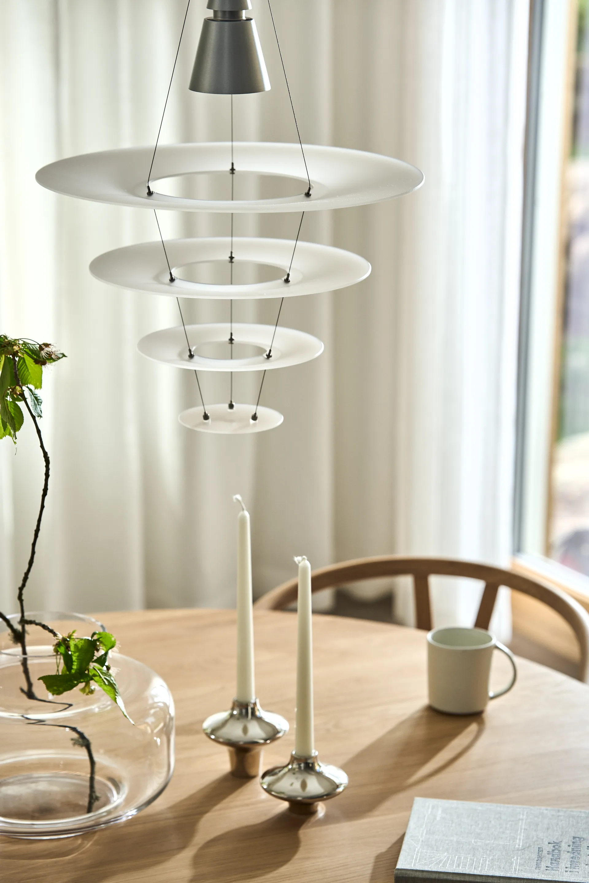 Enigma 425 pendant lamp, White Louis Poulsen