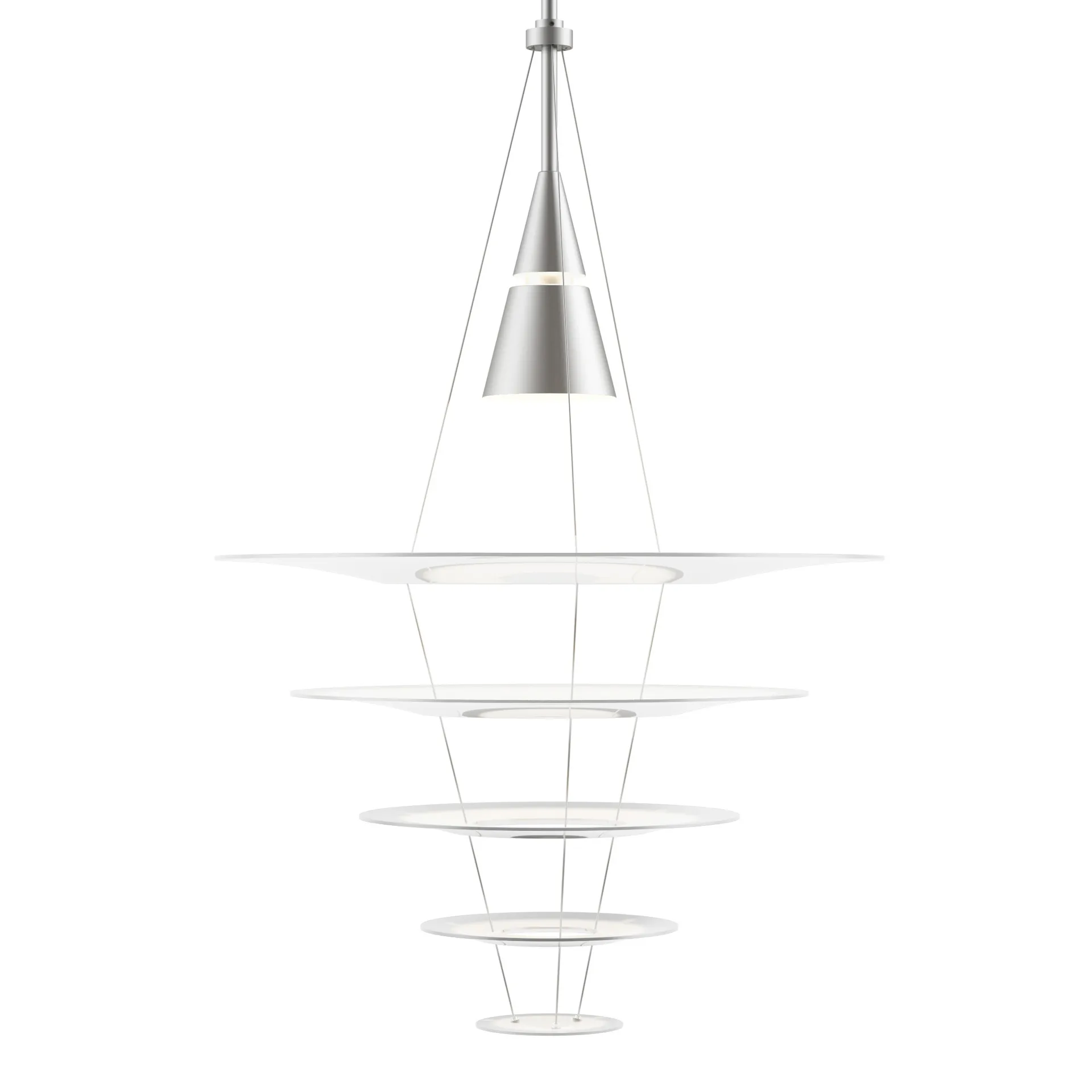 Enigma 545 pendant lamp, White Louis Poulsen