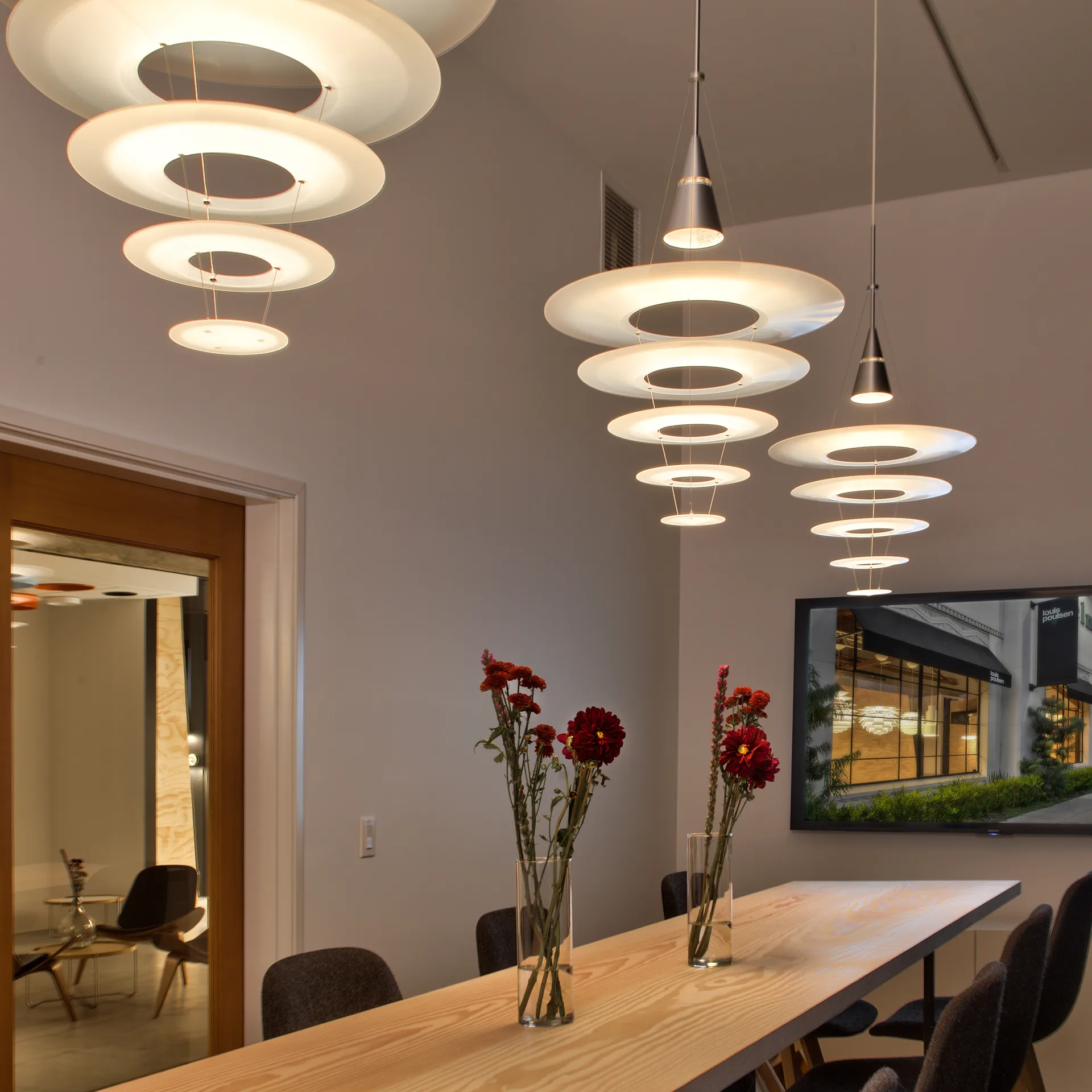 Enigma 545 pendant lamp, White Louis Poulsen