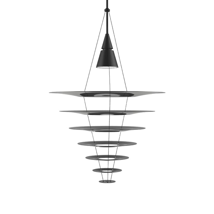 Enigma 825 pendant lamp - Black, LED - Louis Poulsen