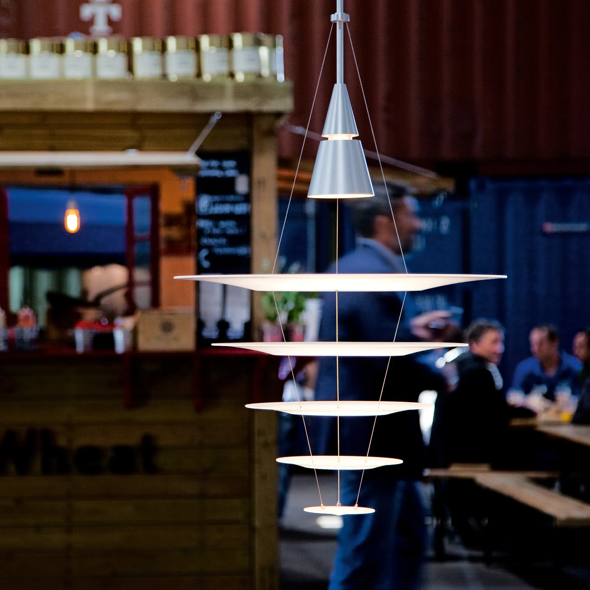 Enigma 825 pendant lamp, Black, LED Louis Poulsen