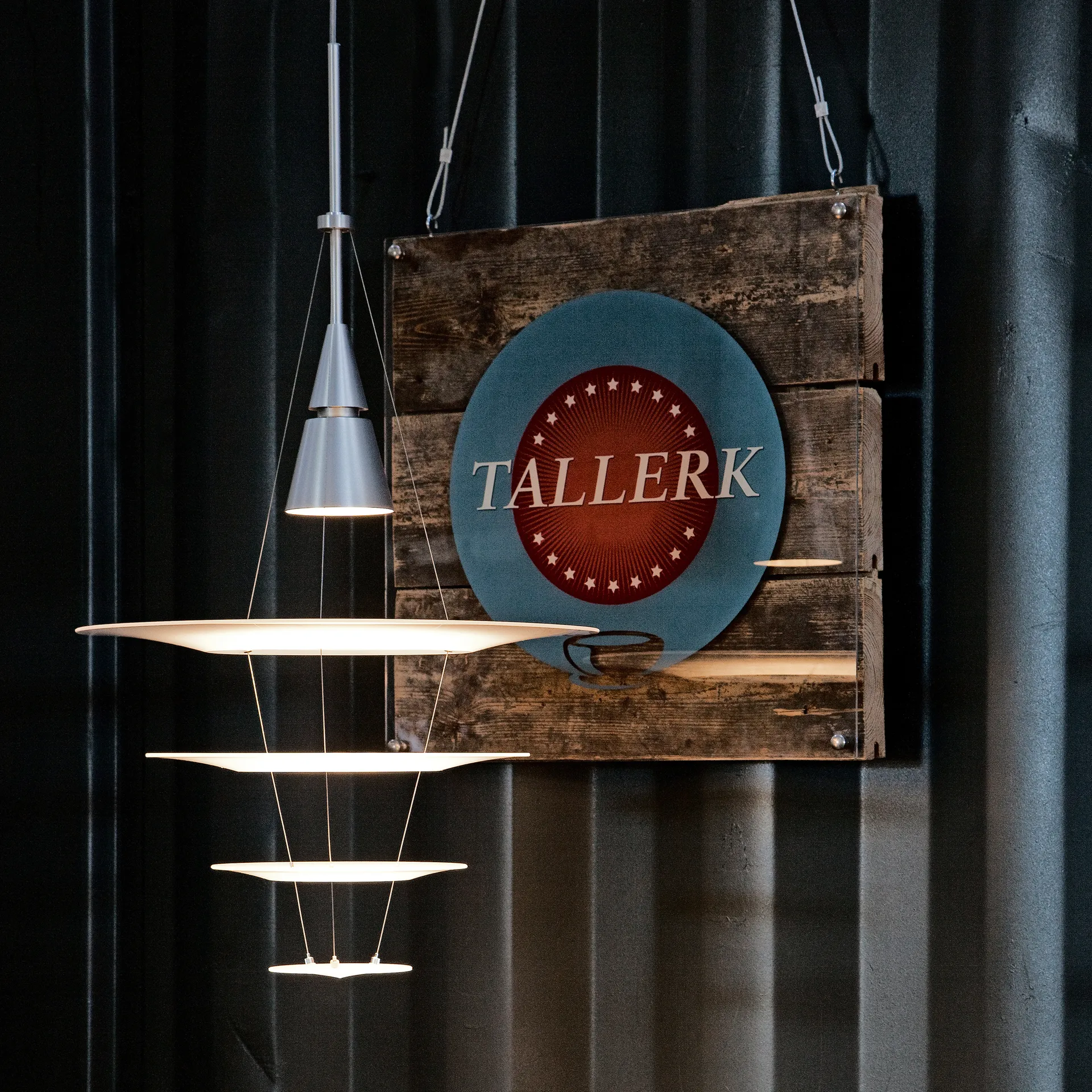 Enigma 825 pendant lamp, Black, LED Louis Poulsen