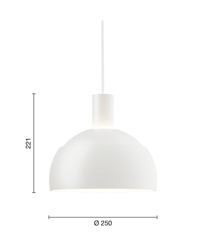 FJ Elements pendant lamp Ø25 cm, White Louis Poulsen