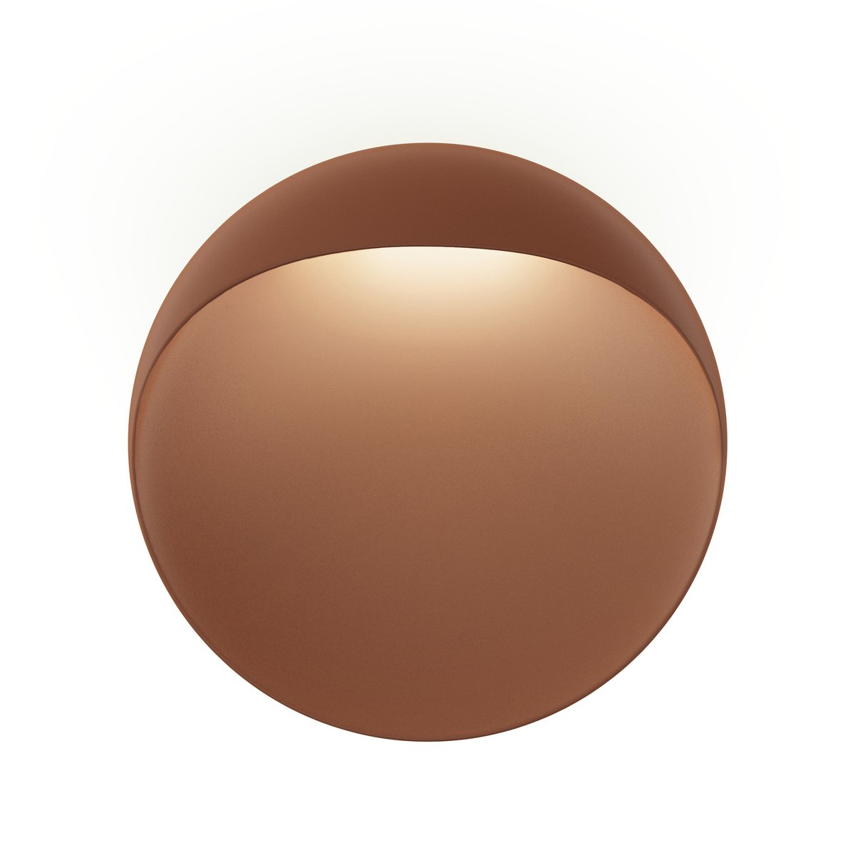 Louis Poulsen Flindt wall lamp o20 cm Corten | Scandinavian Design | Wall lights | Brown