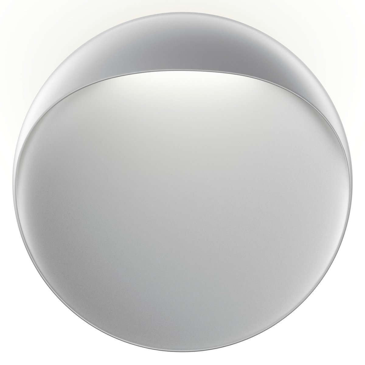 Louis Poulsen Flindt wall lamp o40 cm Aluminum | Scandinavian Design | Wall lights | Silver-coloured