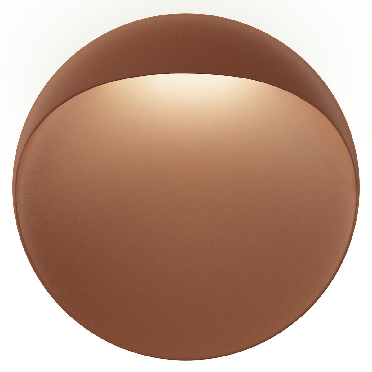 Louis Poulsen Flindt wall lamp o40 cm Corten | Scandinavian Design | Wall lights | Brown
