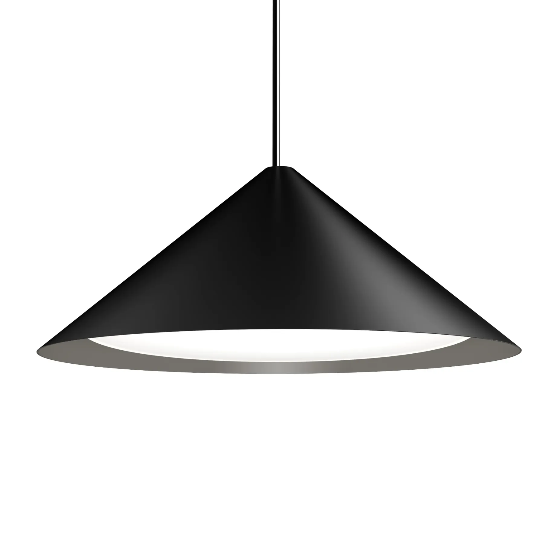 Keglen pendant lamp Ø65 cm, Black Louis Poulsen
