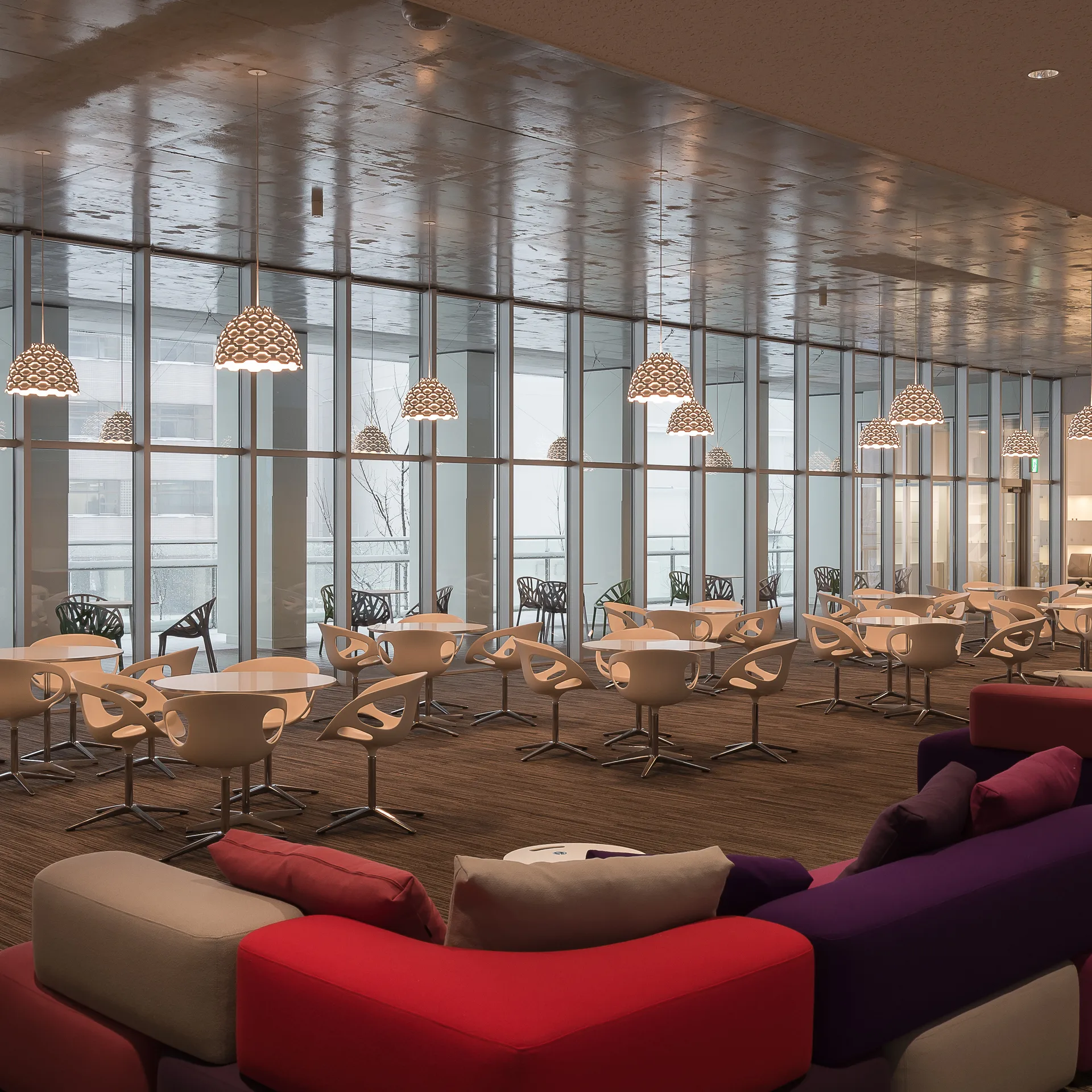 LC Shutters pendant lamp Ø44 cm, White Louis Poulsen