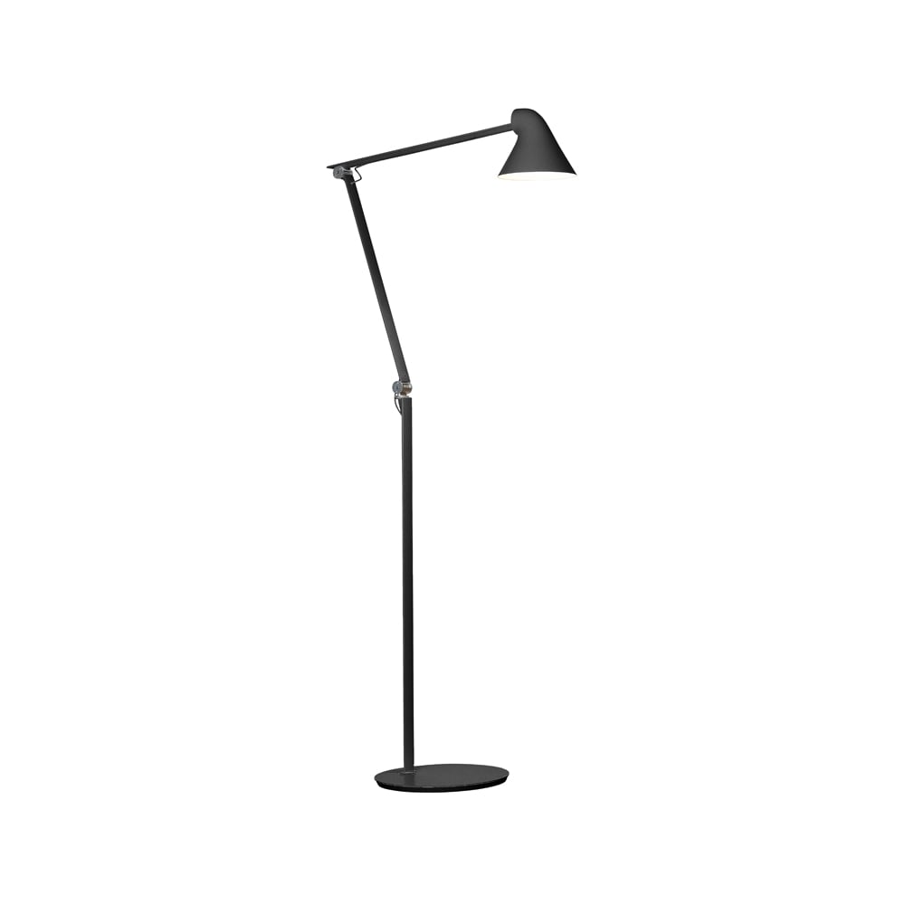 Louis Poulsen NJP floor lamp Black, LED, 3000k | Scandinavian Design | Floor lamps | Black