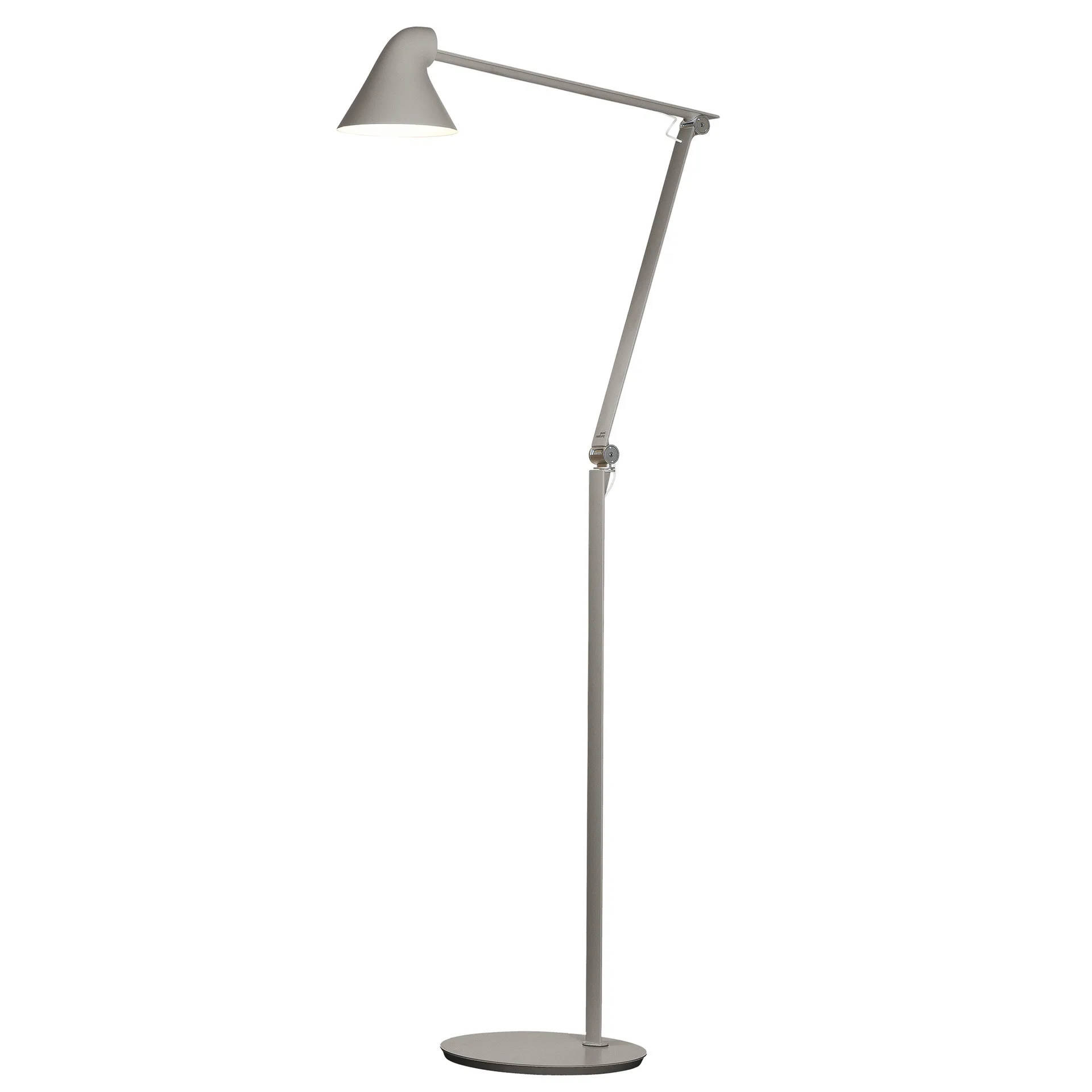 NJP floor lamp, Light grey Louis Poulsen
