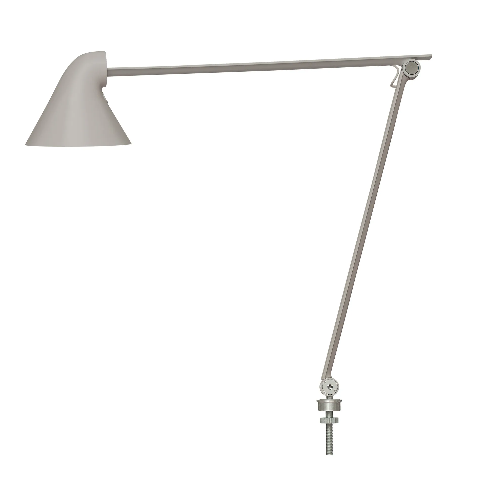 NJP table lamp Ø10 mm, Light grey Louis Poulsen