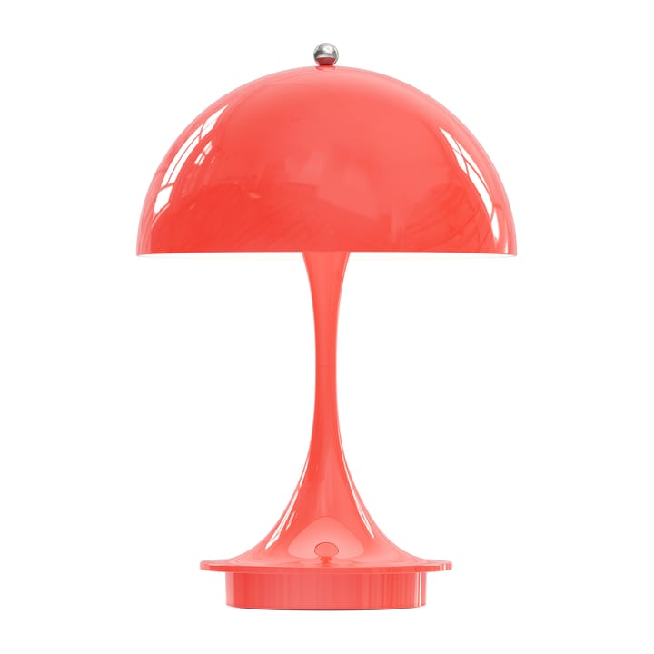 Panthella 160 Portable table lamp - Coral - Louis Poulsen