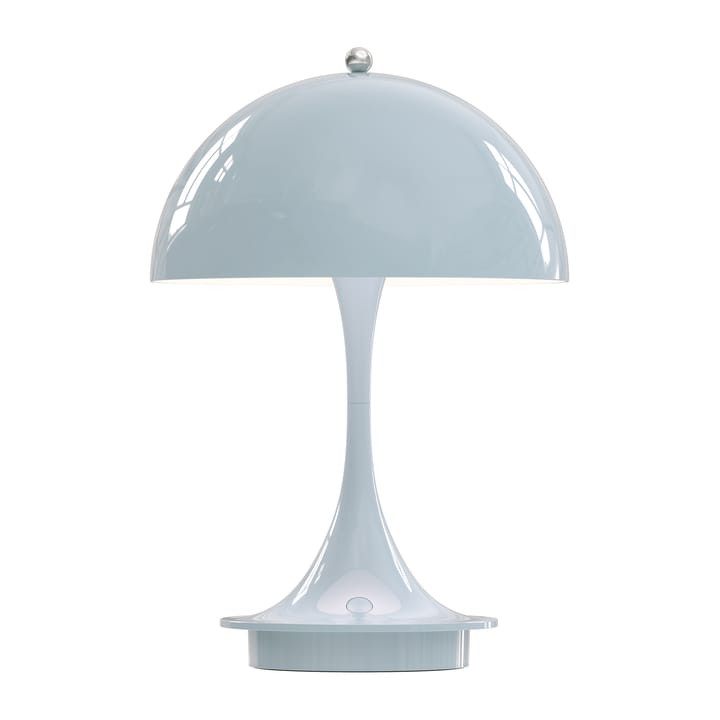 Panthella 160 Portable table lamp - Light blue - Louis Poulsen