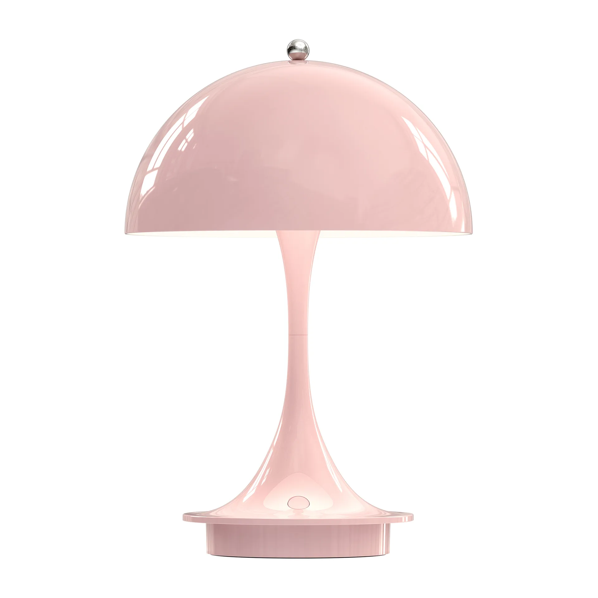 Panthella 160 Portable table lamp, Light pink Louis Poulsen