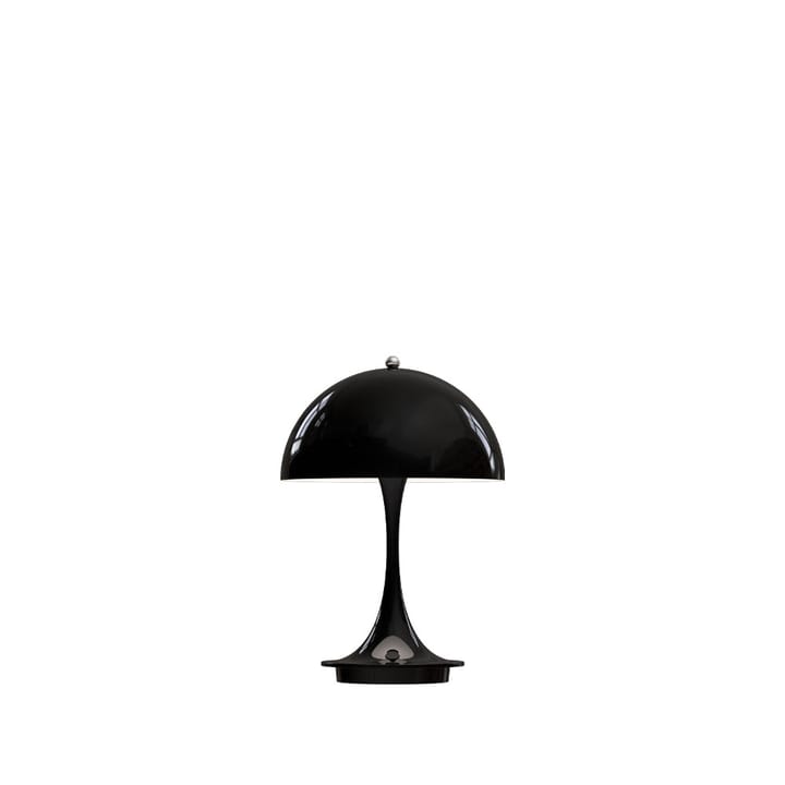 Panthella 160 portable table lamp metal - Black - Louis Poulsen