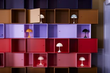Panthella 160 Portable table lamp - Opal grey - Louis Poulsen