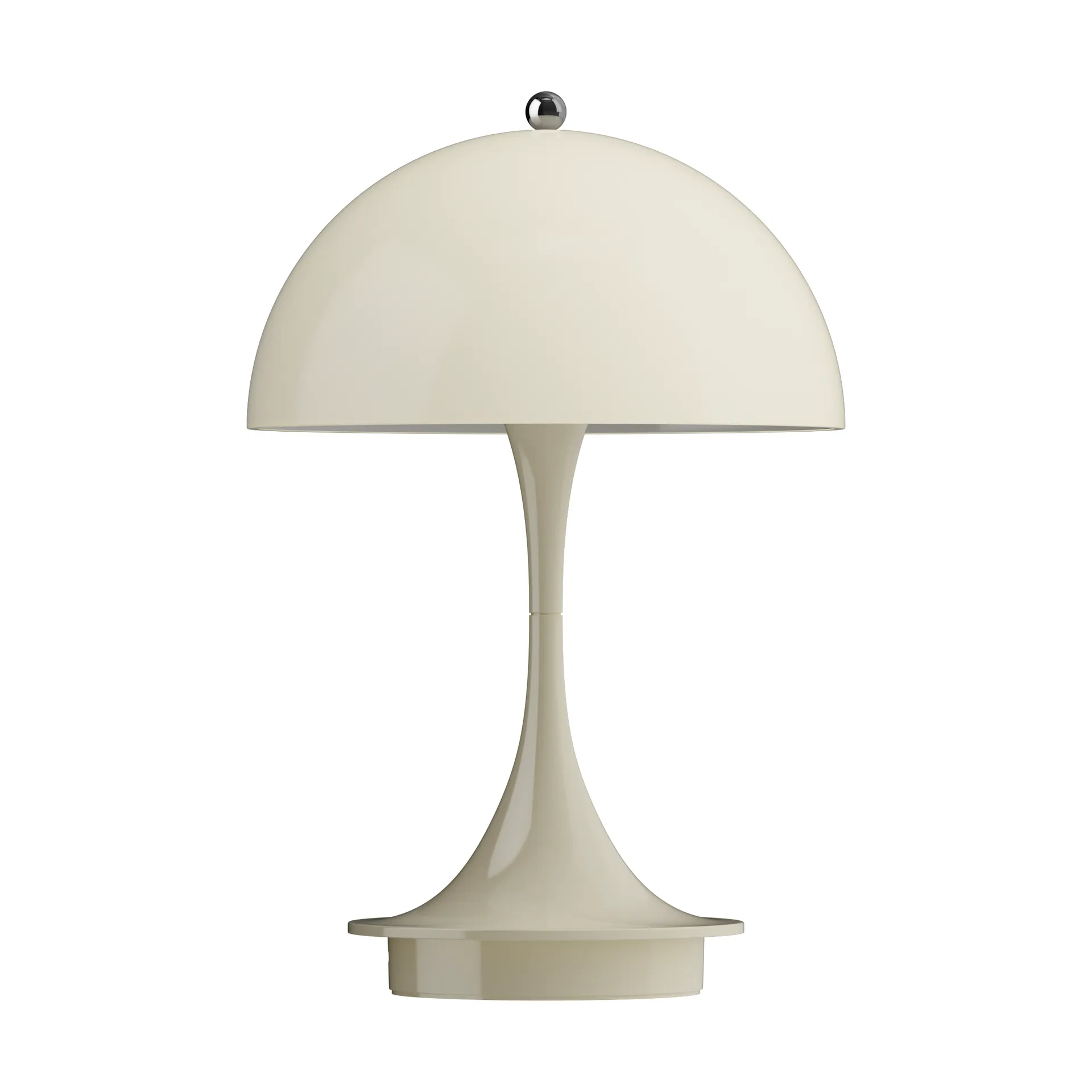 Panthella 160 Portable v3 table lamp, Opal beige Louis Poulsen