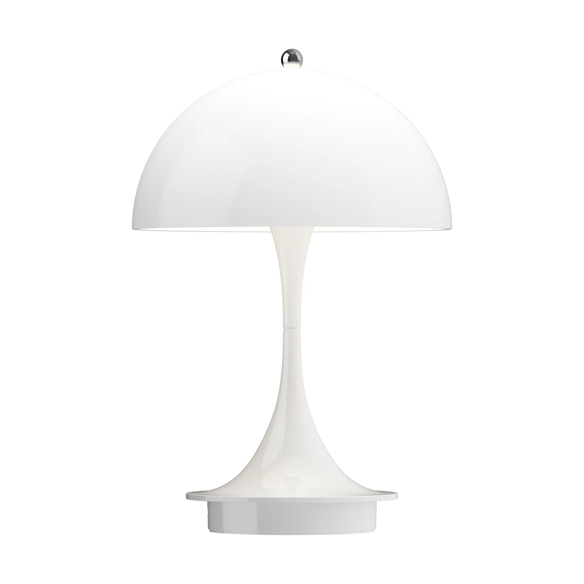 Panthella 160 Portable v3 table lamp, Opal white Louis Poulsen