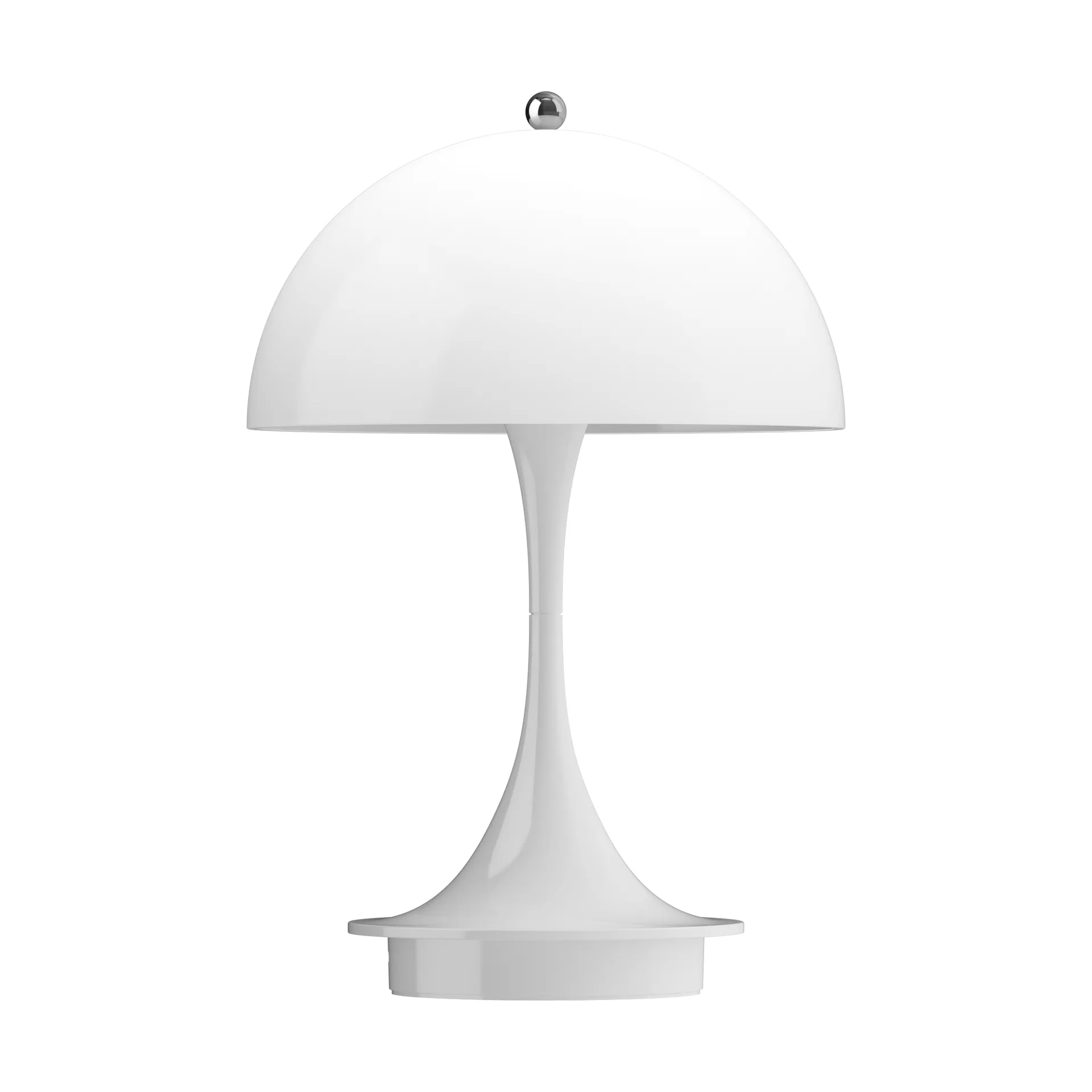 Panthella 160 Portable v3 table lamp, Opal white Louis Poulsen