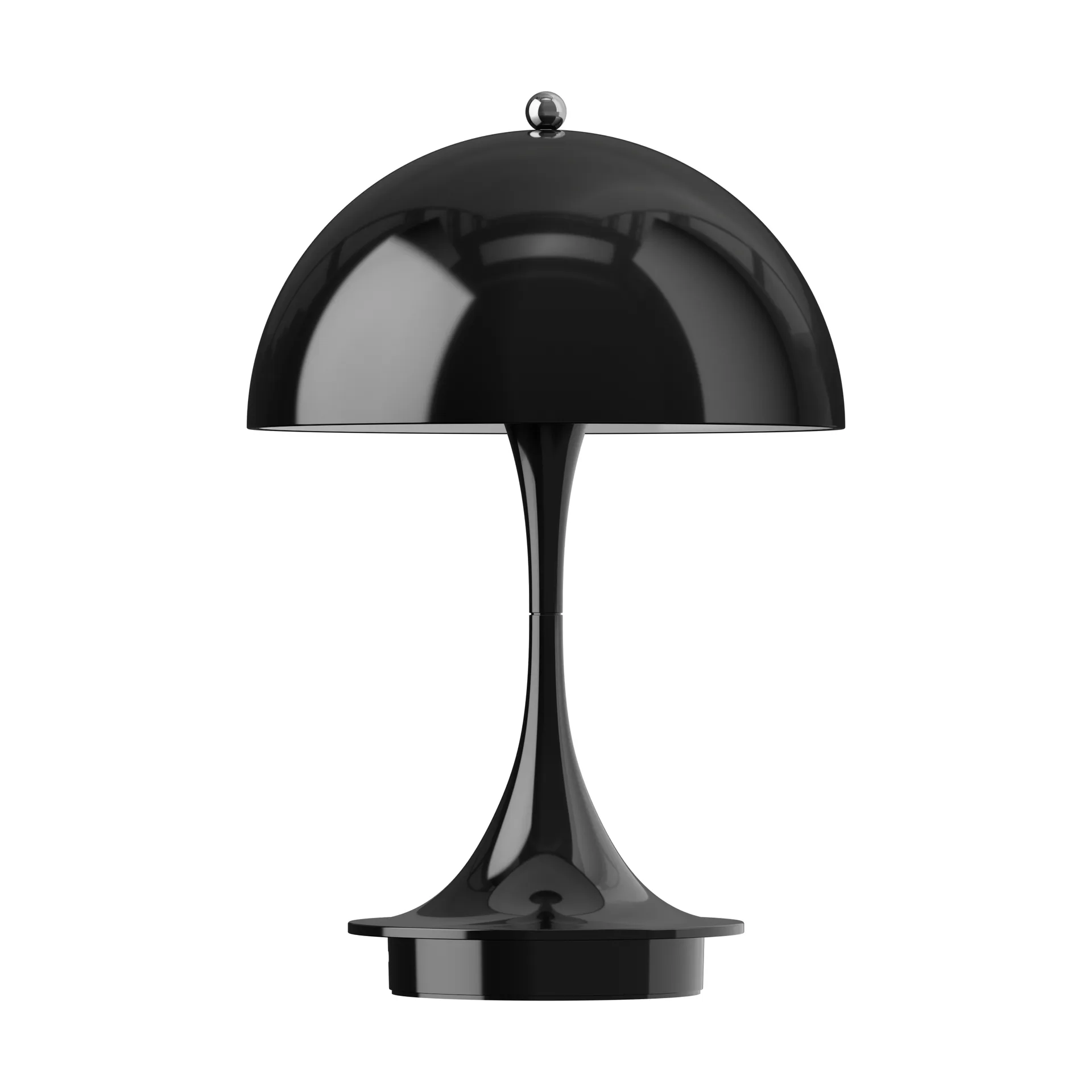 Panthella 160 Portable v3 table lamp, Opaque black Louis Poulsen