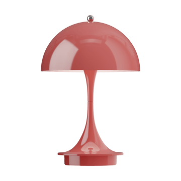 Panthella 160 Portable v3 table lamp - Opaque coral - Louis Poulsen