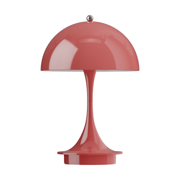 Panthella 160 Portable v3 table lamp - Opaque coral - Louis Poulsen
