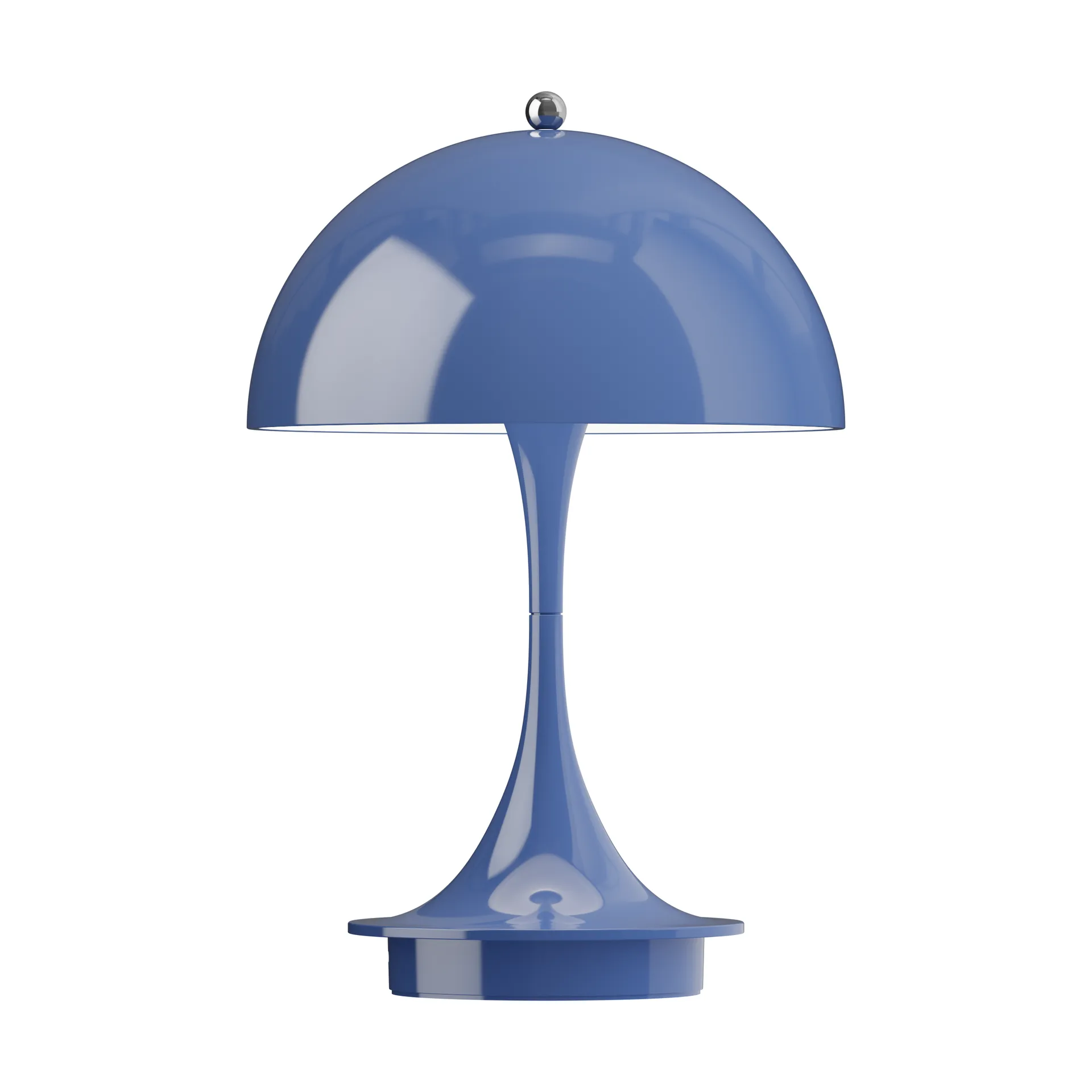 Panthella 160 Portable v3 table lamp, Opaque indigo Louis Poulsen