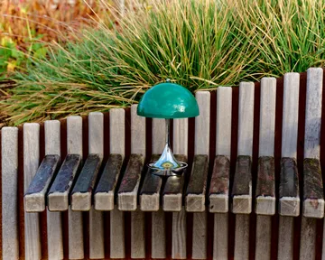 Panthella 160 Portable v3 table lamp - Original Opal Green - Louis Poulsen