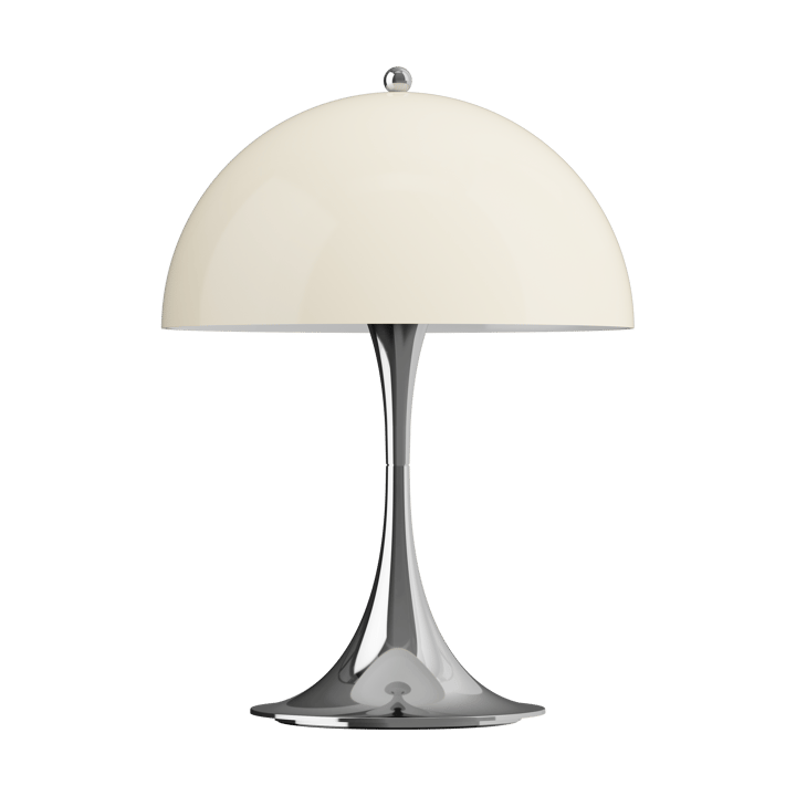 Panthella 250 portable table lamp - Chrome opal beige - Louis Poulsen