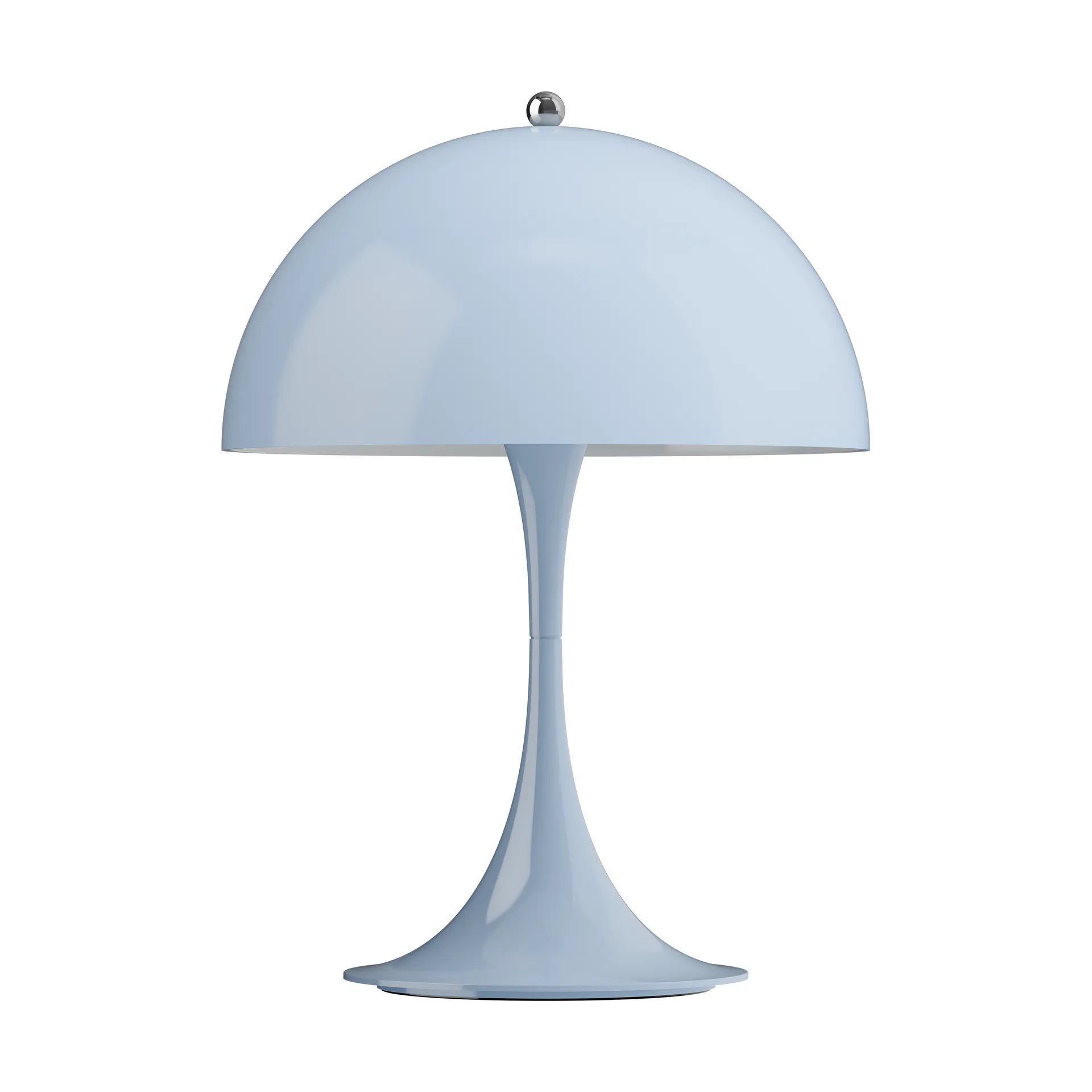Panthella 250 portable table lamp, Opal pale blue Louis Poulsen