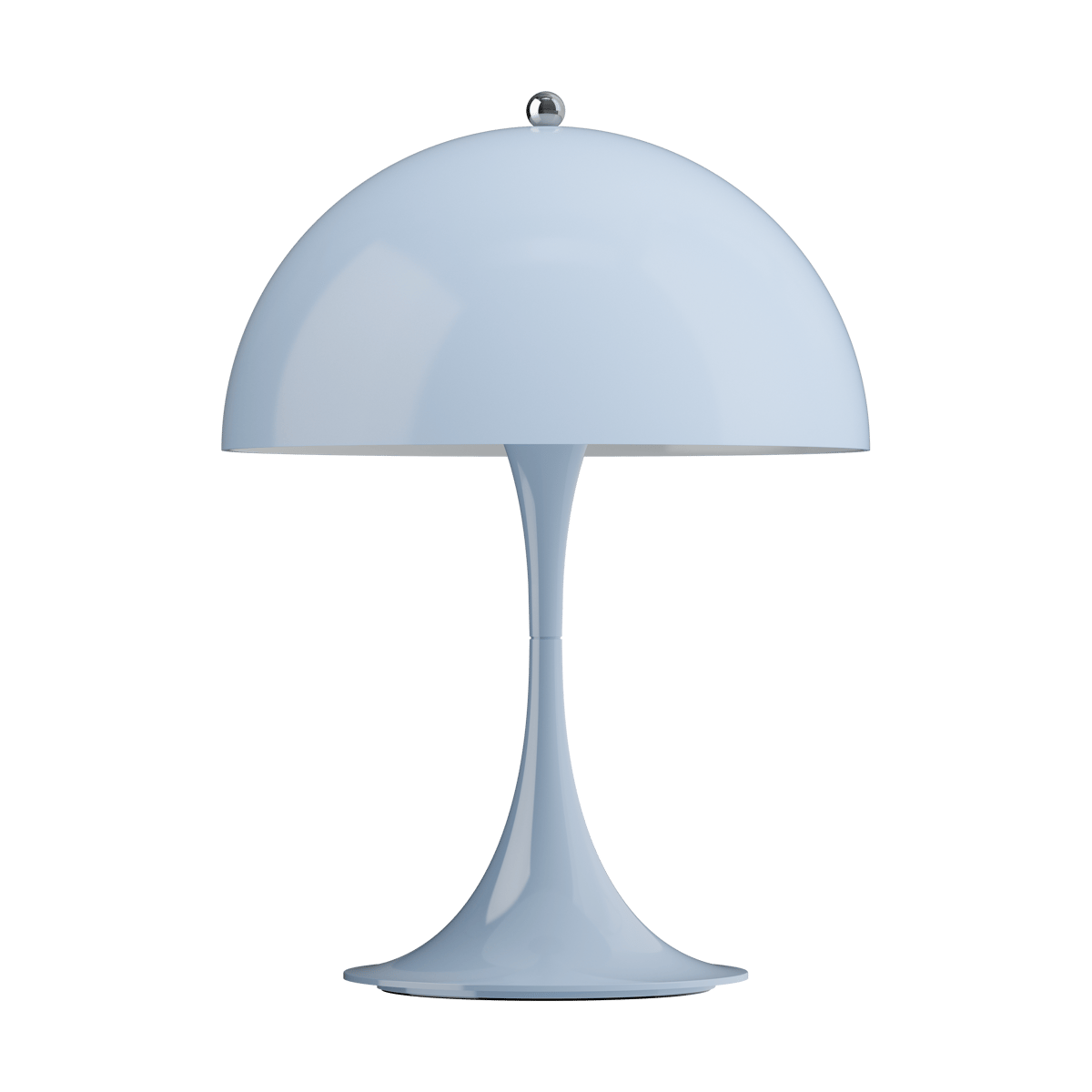 Louis Poulsen Panthella 250 portable table lamp Opal pale blue